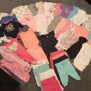 Babygirl newborn 43 pieces